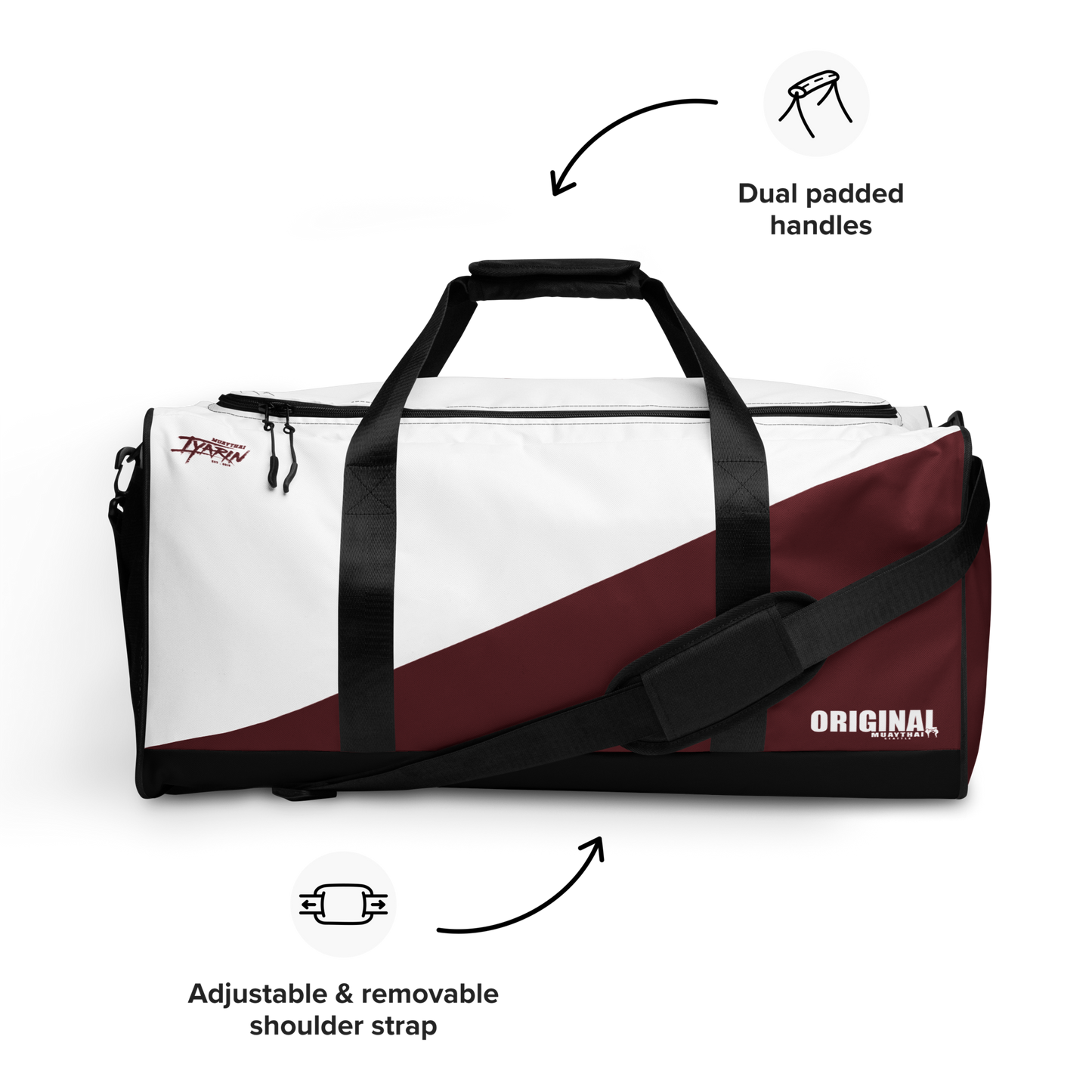 Red Muaythai Iyarin Duffle Bag