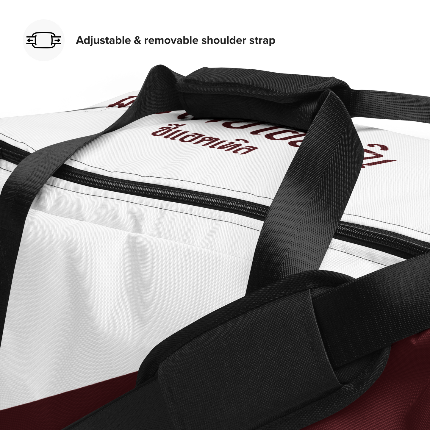 Red Muaythai Iyarin Duffle Bag
